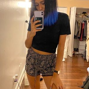 Loose loungewear shorts